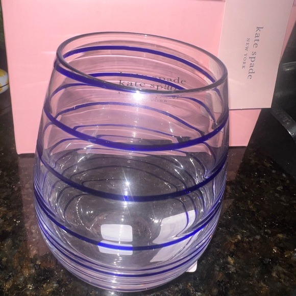 kate spade Dining New Kate Spade Charlotte Street Stemless Wine
